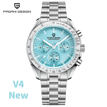 Men’s Quartz Chronograph Watch With Sapphire Crystal