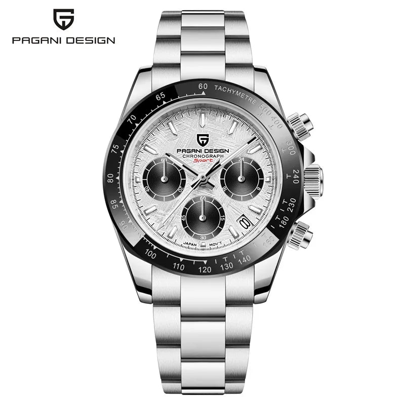 Men’s Chronograph Sport Watch Sapphire Crystal 100M