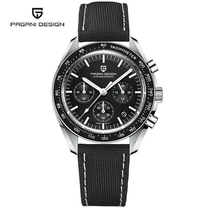 Men’s Chronograph Quartz Watch Sapphire 100M Waterproof