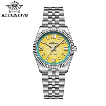 Men's Stainless Steel Quartz Watch – Sapphire & Luminous