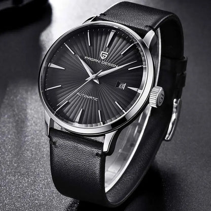 Men's Automatic Mechanical Watch Sapphire Crystal 43mm
