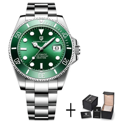 Men’s Automatic Dive Watch 100m With Sapphire Crystal