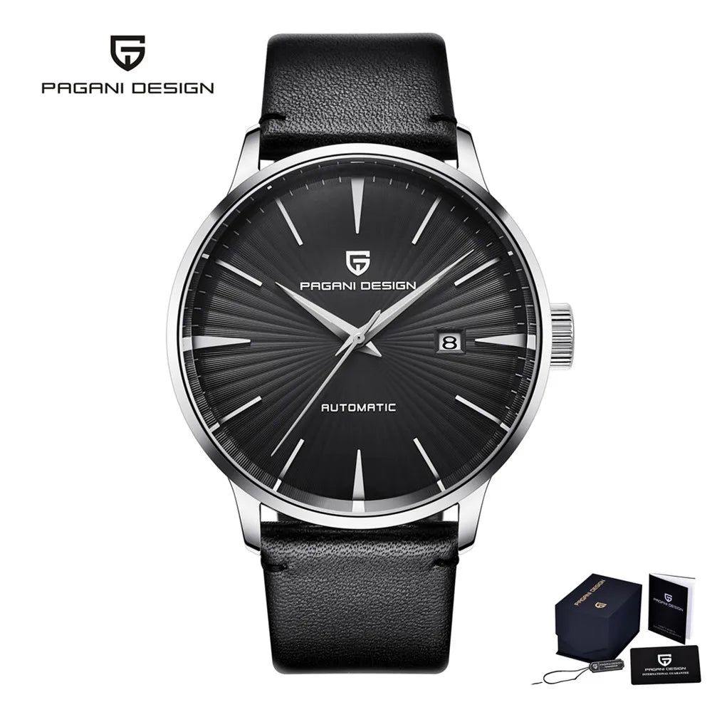 Men's Automatic Mechanical Watch Sapphire Crystal 43mm