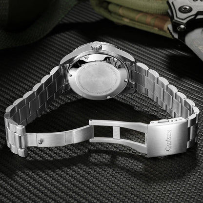 Automatic Sapphire Diver Watch – 100 m Water Resistant