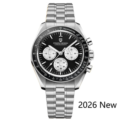 Moonwatch-Style Men’s Chronograph Quartz Watch