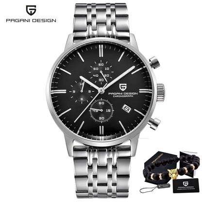 Men’s Chronograph Quartz Watch Sapphire Crystal 3Bar