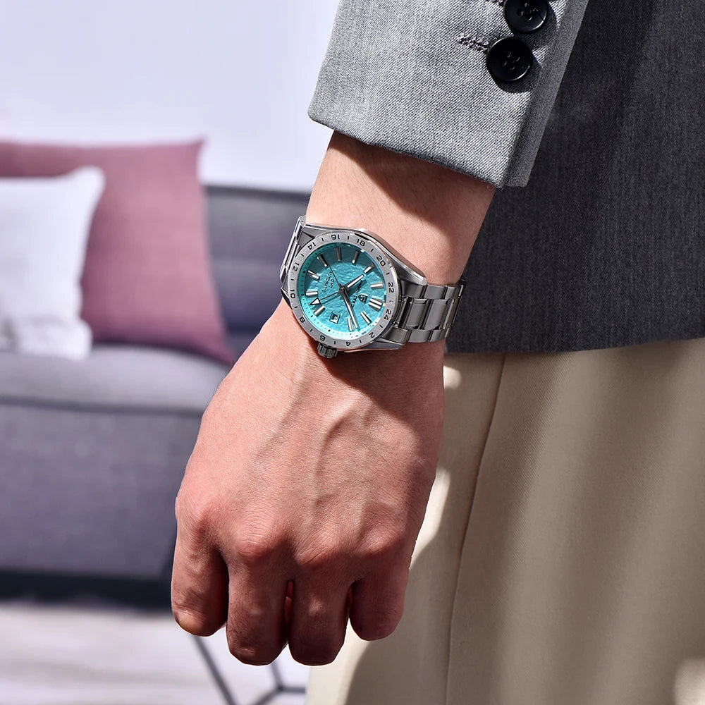 Men’s Automatic GMT Watch 40 mm Sapphire Crystal