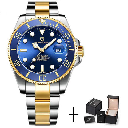 Men’s Automatic Dive Watch 100m With Sapphire Crystal