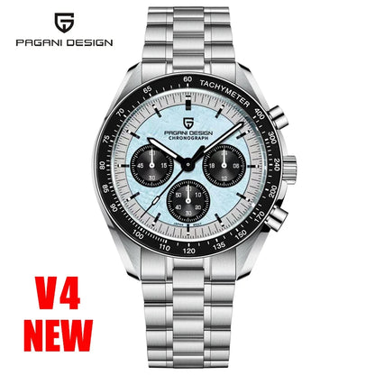 Men’s Quartz Chronograph Watch With Sapphire Crystal