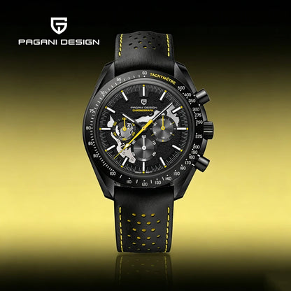 Men’s Moon Chronograph Quartz Watch Sapphire 100M