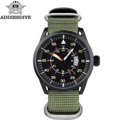 Men's Luminous Quartz Watch 50M Waterproof Date