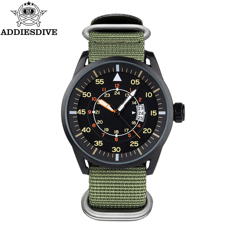 Men's Luminous Quartz Watch 50M Waterproof Date