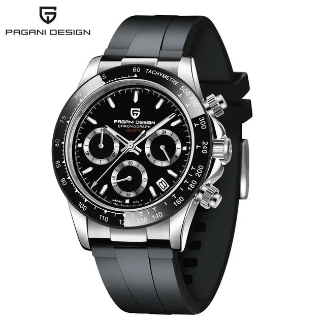 Men’s Quartz Chronograph Watch Sapphire Crystal 10 Bar