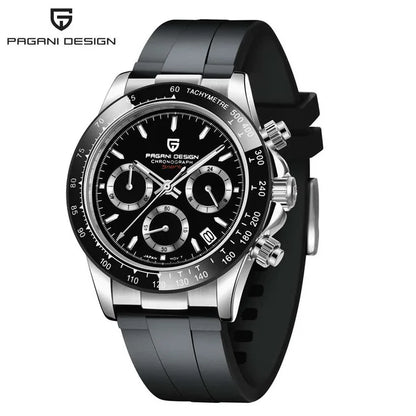 Men’s Quartz Chronograph Watch Sapphire Crystal 10 Bar