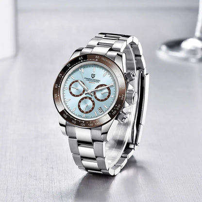 Men’s Chronograph Quartz Watch Sapphire Crystal 10 Bar