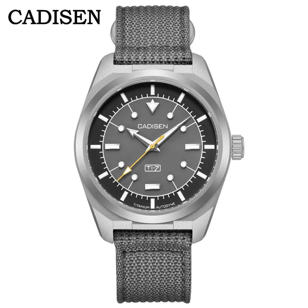 Titanium Automatic Dive Watch – Sapphire Crystal & Lume