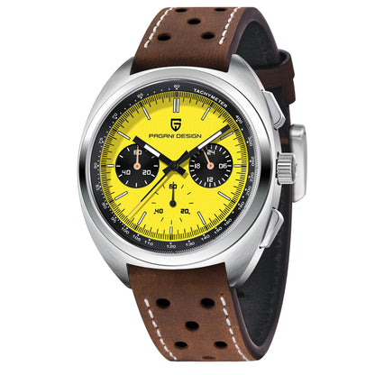 Men’s Racing Chronograph Watch Quartz Stainless Steel