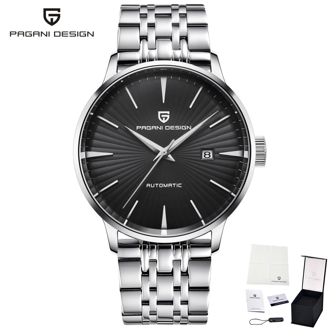 Men's Automatic Mechanical Watch Sapphire Crystal