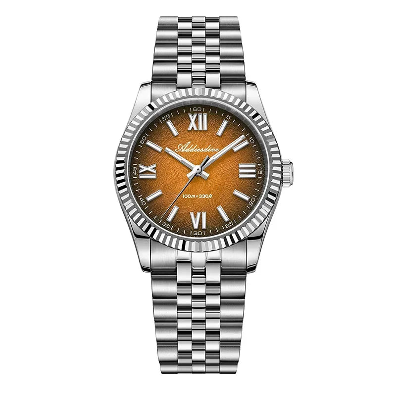 Men’s 36mm Quartz Dress Watch Sapphire & 100m Water