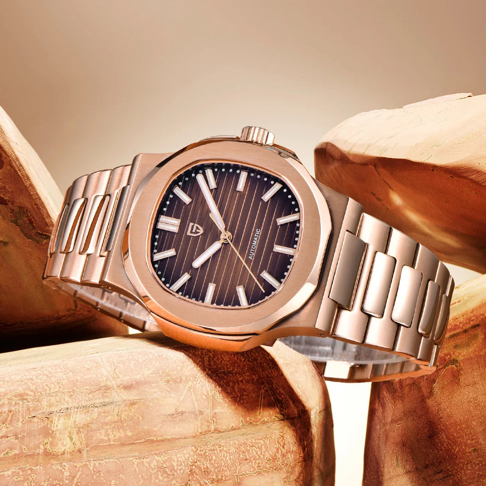 Men’s Luxury Mechanical Watch Stainless Steel Sapphire
