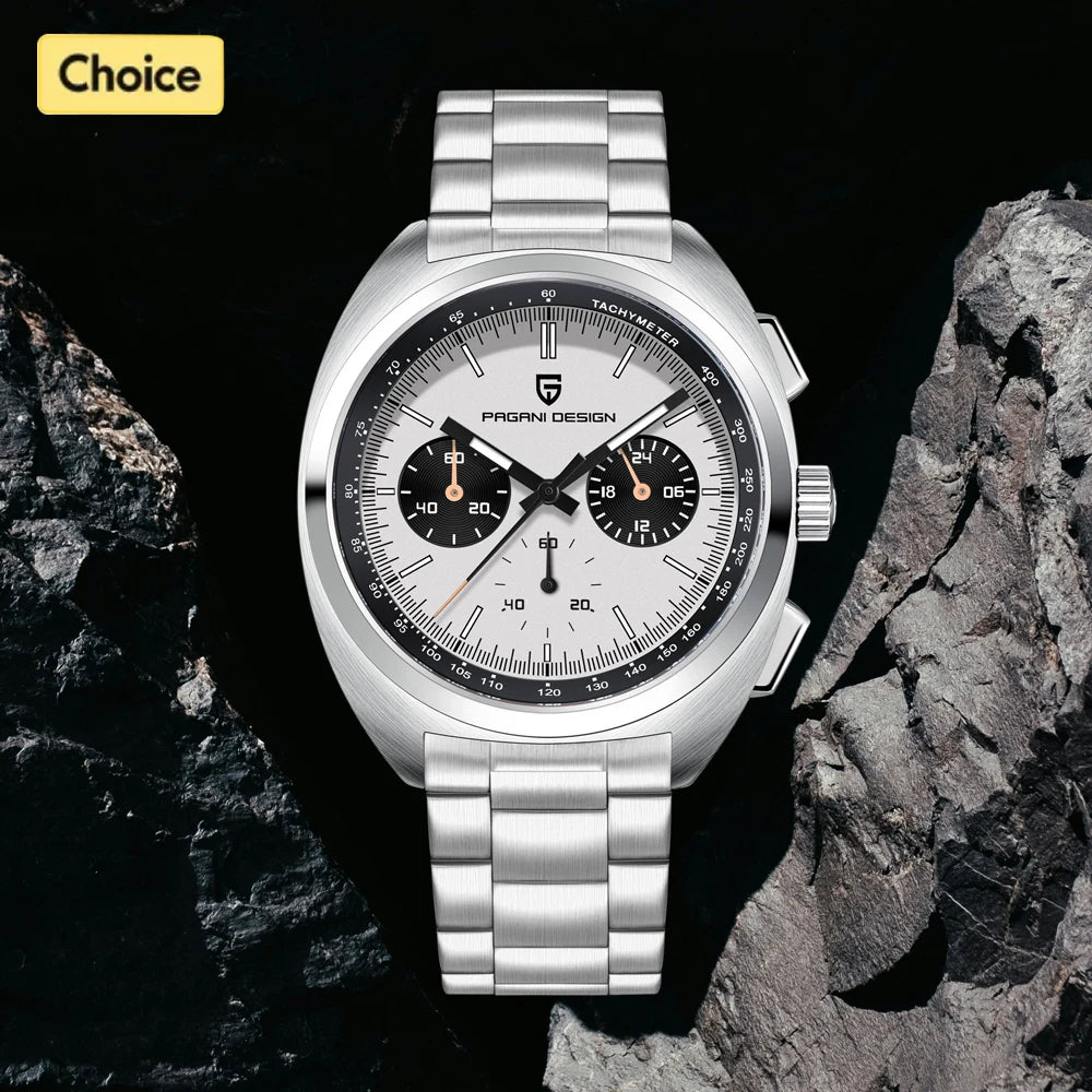 Men’s Chronograph Quartz Watch With Sapphire Crystal