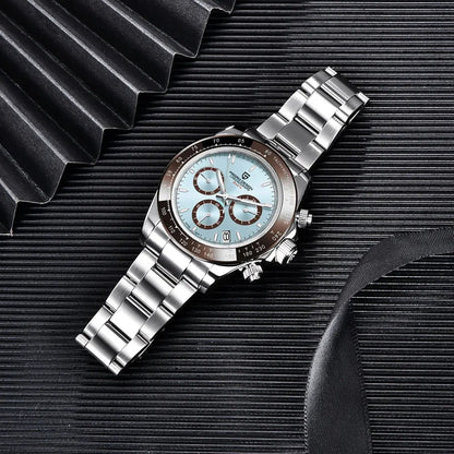 Men’s Chronograph Quartz Watch Sapphire Crystal 10 Bar