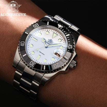 Men’s 316L Steel Diver Watch Quartz 200M Luminous