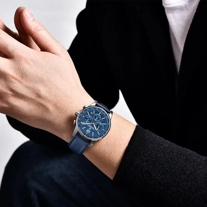 Men’s Chronograph Sports Watch Quartz 10 Bar Waterproof
