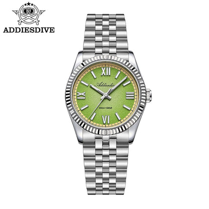 Men's Stainless Steel Quartz Watch – Sapphire & Luminous