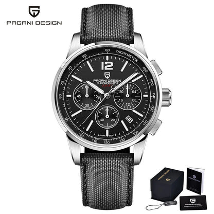 Men’s Quartz Watch With Sapphire Crystal And 10 Bar Water Resistance