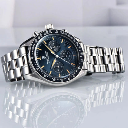 Moonwatch-Style Men’s Chronograph Quartz Watch