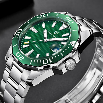 Men’s Automatic Mechanical Watch Stainless Steel Waterproof