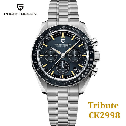 Moonwatch-Style Men’s Chronograph Quartz Watch