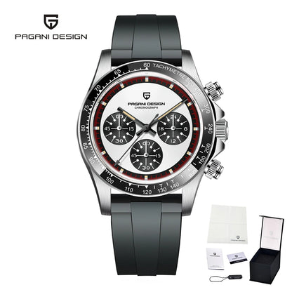 Men’s Luxury Chronograph Quartz Watch 100 m Waterproof