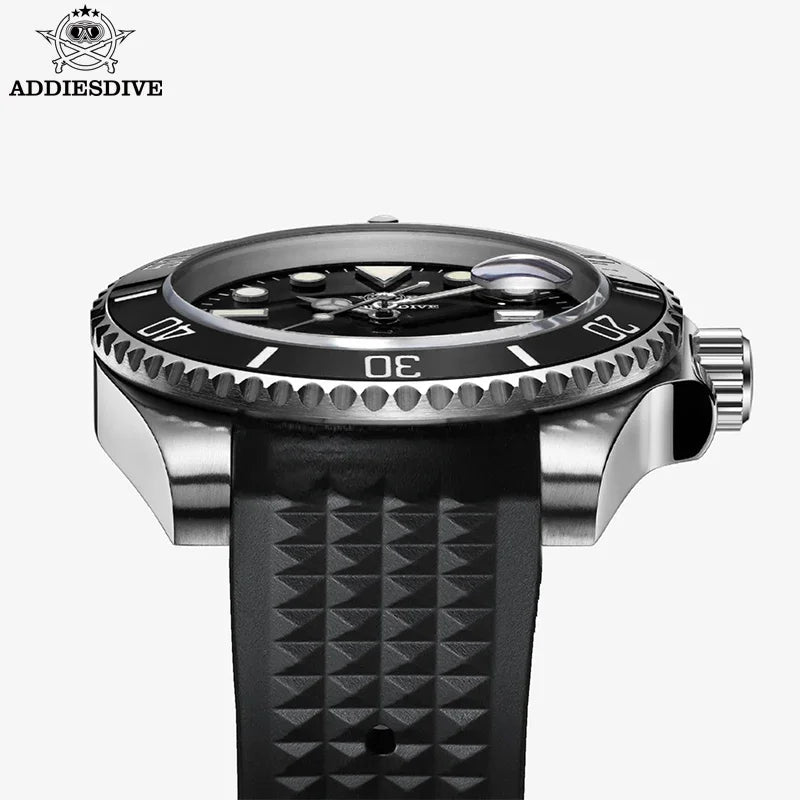 Men’s 200M Dive Quartz Watch Stainless Steel 41mm