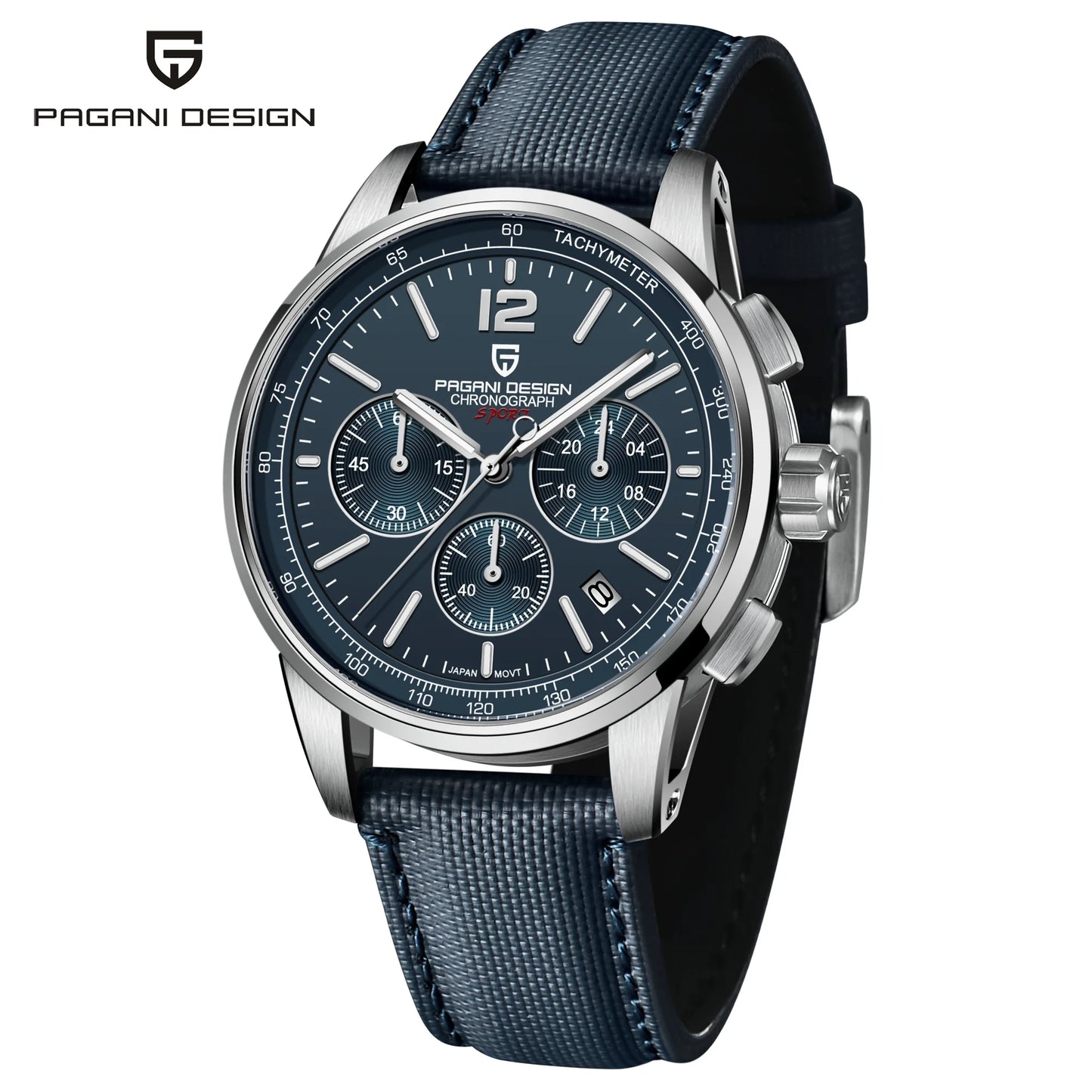 Men’s Quartz Watch With Sapphire Crystal And 10 Bar Water Resistance