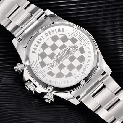 Men’s Chronograph Quartz Watch Ceramic Bezel 100 m