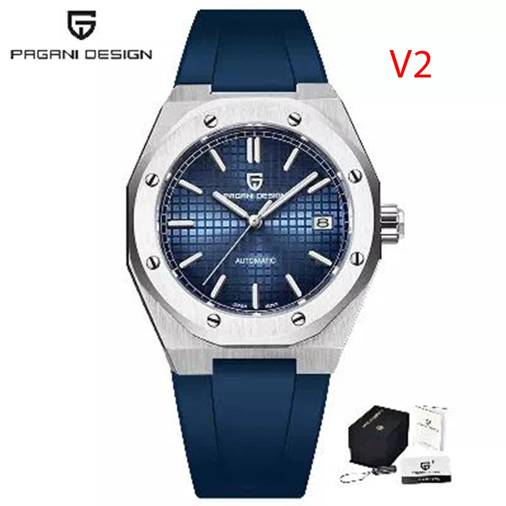 Men’s Automatic Dive Watch 40 mm Sapphire Steel