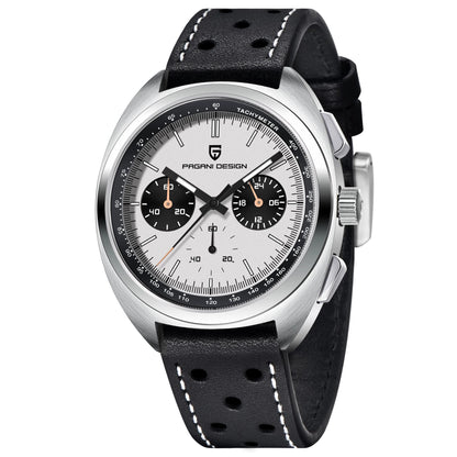 Men’s Racing Chronograph Watch Quartz Stainless Steel
