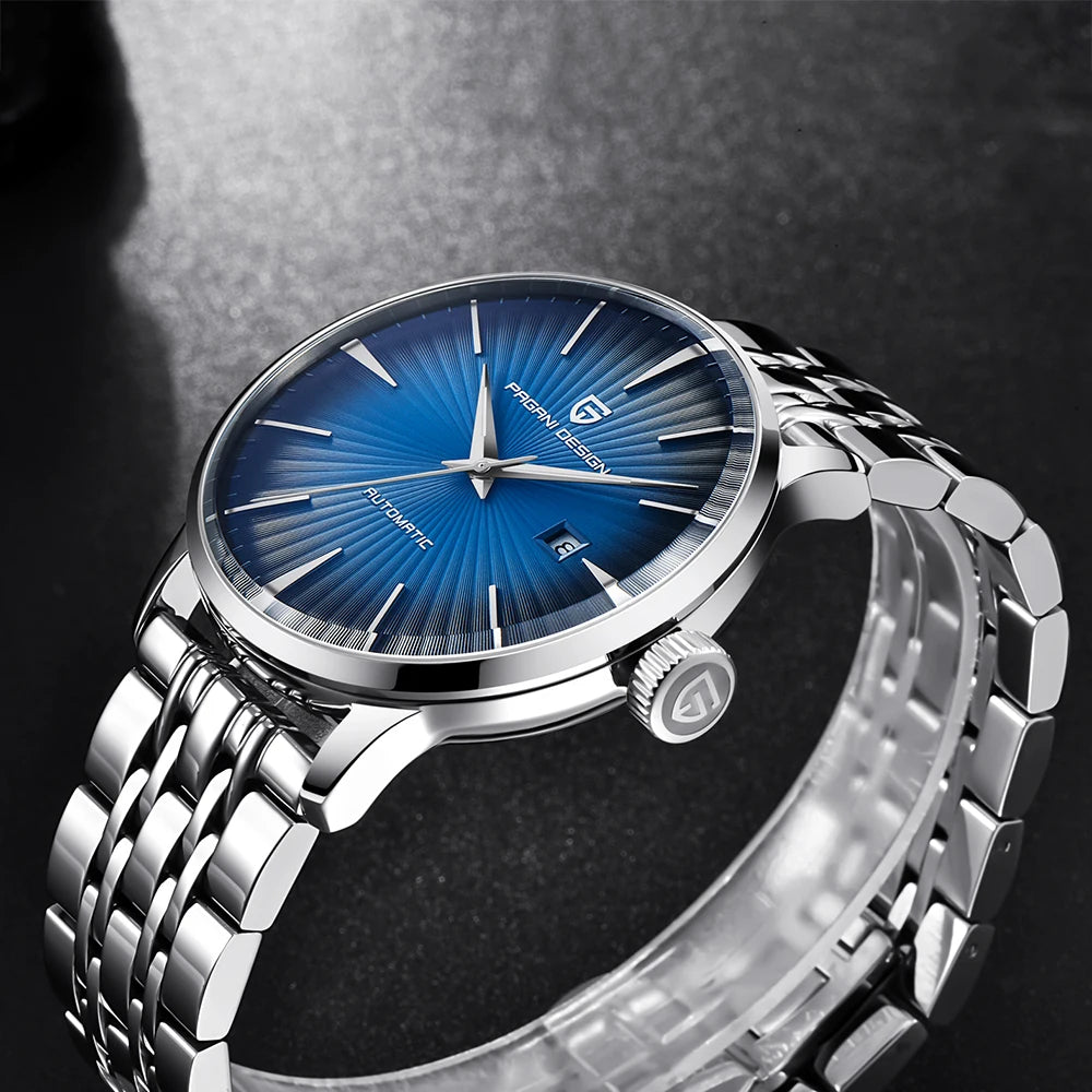 Men's Automatic Mechanical Watch Sapphire Crystal