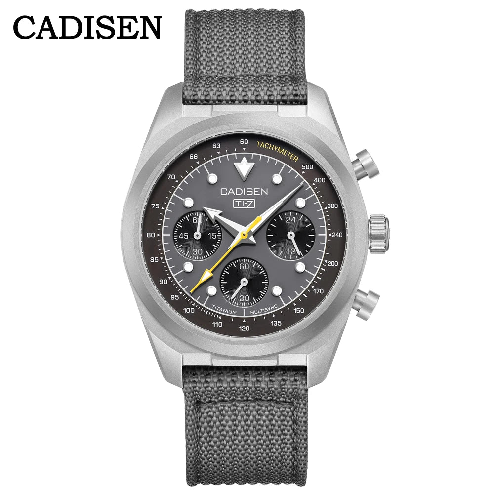 Titanium Chronograph Watch With Sapphire Crystal