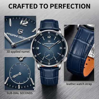 Men's 42 mm Automatic Mechanical Watch 10 Bar Waterproof