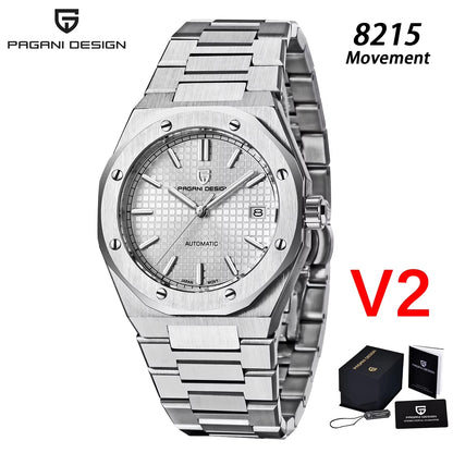 Men’s Automatic Dive Watch 40 mm Sapphire Steel