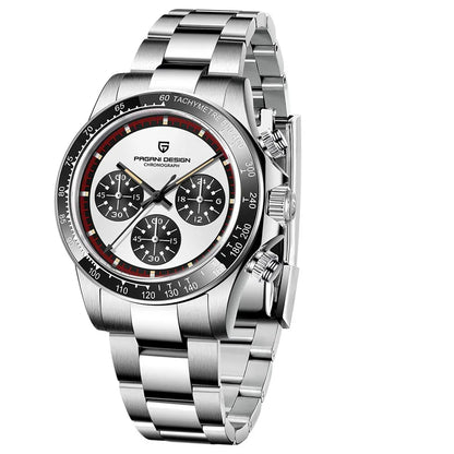 Men’s Luxury Chronograph Quartz Watch 100 m Waterproof