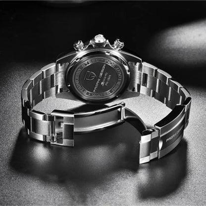 Men's Sapphire Chronograph Watch 100M – Ceramic Bezel