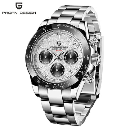 Men’s Quartz Chronograph Watch Sapphire Crystal 10 Bar