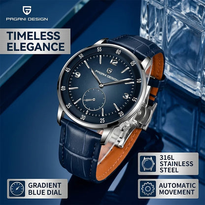 Men's 42 mm Automatic Mechanical Watch 10 Bar Waterproof