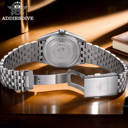 Men’s 36mm Quartz Dress Watch Sapphire & 100m Water