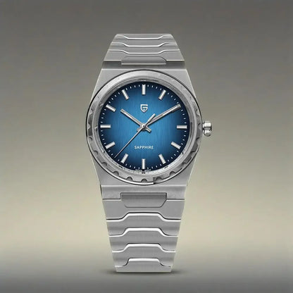 Men’s Ultra-Thin Quartz Watch 7 mm Sapphire Stainless Steel