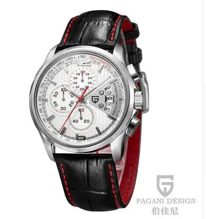 Men’s Sport Chronograph Watch Quartz Analog 30 m